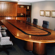 Woodpecker Enterprises: Mahogany Conference Table - Quintiles